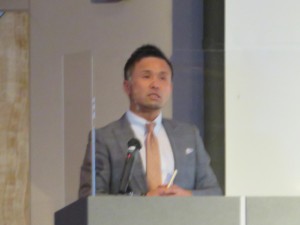 講演会講師：降旗　大祐氏
